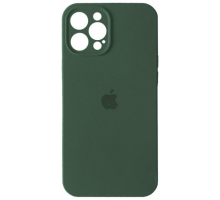 Чохол Silicone Case Full Camera Protective iPhone 12 Pro Max pine green PLS-00-00103381