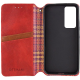 Чохол-книжка Leather Cubic Samsung M356 Galaxy M35 red PLS-00-00162934