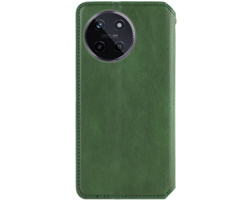 Чохол-книжка Leather Cubic Realme 11 4G green PLS-00-00162839
