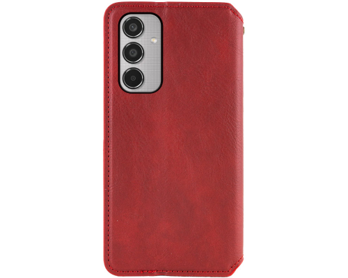 Чохол-книжка Leather Cubic Samsung M356 Galaxy M35 red PLS-00-00162934