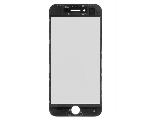 Скло дисплея iPhone 8 з рамкою black (Original China) PLS-00-00083956