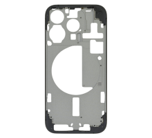 Середня частина корпусу для iPhone 15 Pro EU black (OEM) PLS-00-00163231