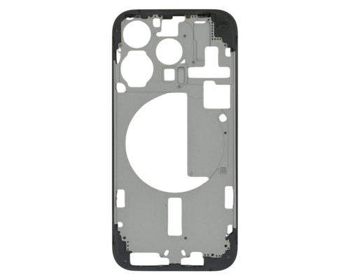 Середня частина корпусу для iPhone 15 Pro EU black (OEM) PLS-00-00163231