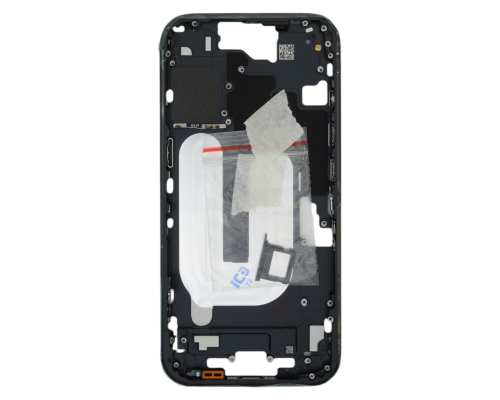 Середня частина корпусу для iPhone 16 EU black (OEM) PLS-00-00165145