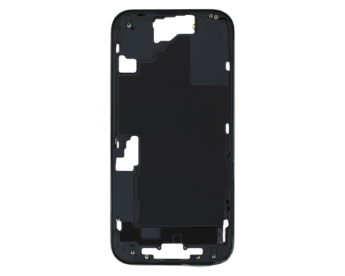 Середня частина корпусу для iPhone 16 EU black (OEM) PLS-00-00165145