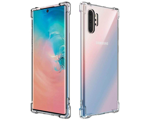 Чохол WXD Silicone 0.8 mm HQ Samsung N975 Galaxy Note 10 Plus transparent PLS-00-00143352