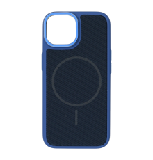 Чохол TechWoven Hybrid with Magnetic для iPhone 15 blue PLS-00-00165291