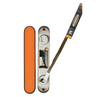Шлейф для iPhone 17 Pro Max з кнопкою Camera Control orange (зовнішня) (Used) PLS-00-00169002