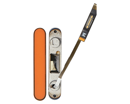 Шлейф для iPhone 17 Pro Max з кнопкою Camera Control orange (зовнішня) (Used) PLS-00-00169002