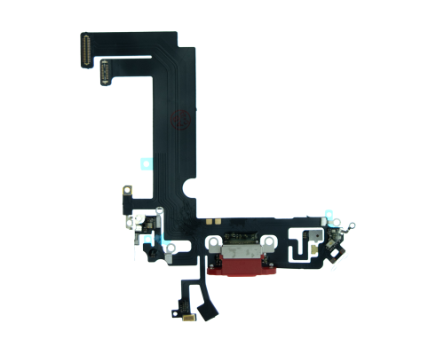 Шлейф iPhone 12 Mini з роз'ємом зарядки red PLS-00-00062818