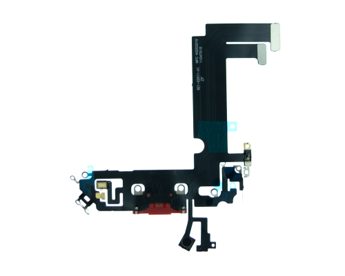 Шлейф iPhone 12 Mini з роз'ємом зарядки red PLS-00-00062818