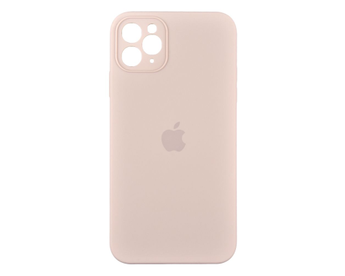 Чохол Silicone Case Квадратні Борти Full Camera iPhone 11 Pro pink sand PLS-00-00102447