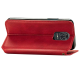 Чохол-книжка Leather Cubic Xiaomi Redmi Note 9 Pro red PLS-00-00163128