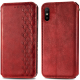 Чохол-книжка Leather Cubic Xiaomi Redmi 9A red PLS-00-00163047