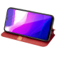Чохол-книжка Leather Cubic Xiaomi Redmi Note 9 Pro red PLS-00-00163128