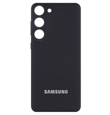 Чохол Silicone Cover Full Camera Samsung S916 Galaxy S23 Plus black PLS-00-00105583