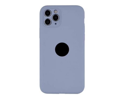 Чохол Silicone Case Квадратні Борти Full Camera для iPhone 11 Pro Max sierra blue PLS-00-00116686