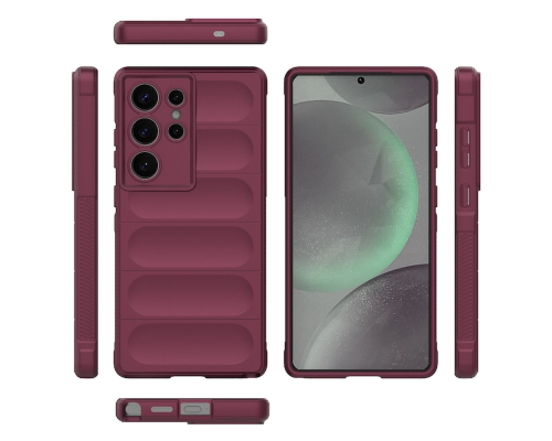 Чохол Magic Shield Samsung S938 Galaxy S25 Ultra plum PLS-00-00144763