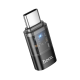 Перехідник Hoco UA36D Type-C to Lightning black PLS-00-00147131