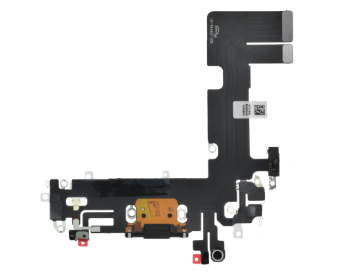 Шлейф iPhone 13 з роз'ємом зарядки black (Original China) PLS-00-00127216