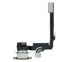 Шлейф iPhone 16 Pro з роз'ємом зарядки desert titanium (Original Used) PLS-00-00133973