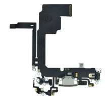 Шлейф iPhone 15 Pro з роз'ємом зарядки natural titanium (Original) PLS-00-00134080