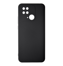 Чохол Silicone Cover Full Camera Xiaomi Redmi 10C black PLS-00-00106958