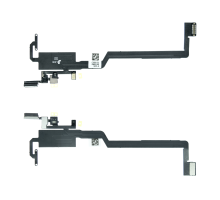 Шлейф iPhone X з датчиком освітленості, наближення та мікрофоном (JC) PLS-00-00096041