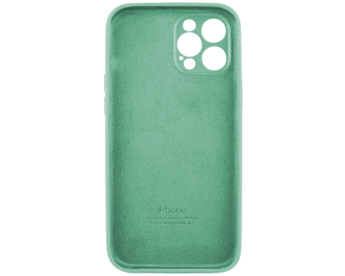 Чохол Silicone Case Full Camera Protective iPhone 12 Pro Max spearmint PLS-00-00116623