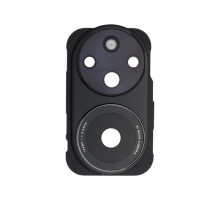 Скло камери Huawei Honor 50 з рамкою black PLS-00-00149493