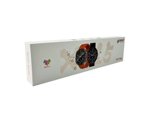 Смарт годинник W&O X15 Max orange PLS-00-00161354