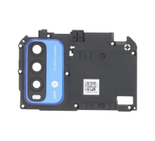 Скло камери Xiaomi Redmi 9T з рамкою blue (Original) PLS-00-00095029