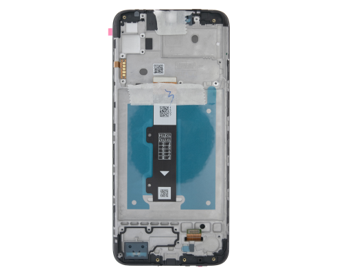 Дисплей Motorola XT2155 Moto E20 з сенсором та рамкою black (Original) PLS-00-00105288