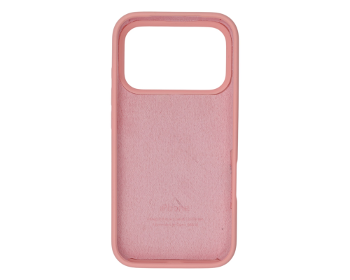 Чохол Silicone Case Full Protective iPhone 17 Pro Max light pink PLS-00-00146493
