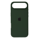 Чохол Silicone Case Full Protective iPhone 17 Air dark green PLS-00-00146469