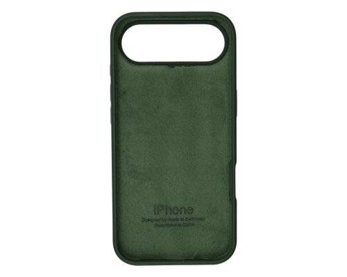 Чохол Silicone Case Full Protective iPhone 17 Air dark green PLS-00-00146469