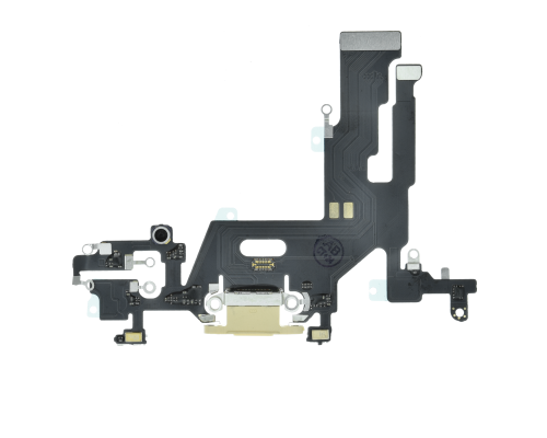 Шлейф iPhone 11 з роз'ємом зарядки yellow PLS-00-00085518