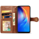 Чохол-книжка Leather GETMAN with card holder Samsung A065 Galaxy A06 brown PLS-00-00148229