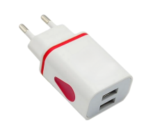 Зарядний пристрій для Lenovo 5W 2USB-A (тех. пак) white PLS-00-00134228