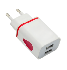 Зарядний пристрій для Lenovo 5W 2USB-A (тех. пак) white PLS-00-00134228