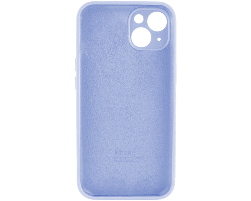 Чохол Silicone Case Full Camera Protective iPhone 14 lilac blue PLS-00-00104555