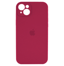 Чохол Silicone Case Full Camera Protective iPhone 13 maroon PLS-00-00116604