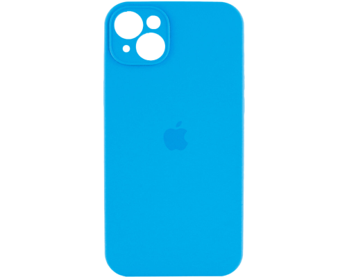Чохол Silicone Case Full Camera Protective iPhone 15 light blue PLS-00-00111525