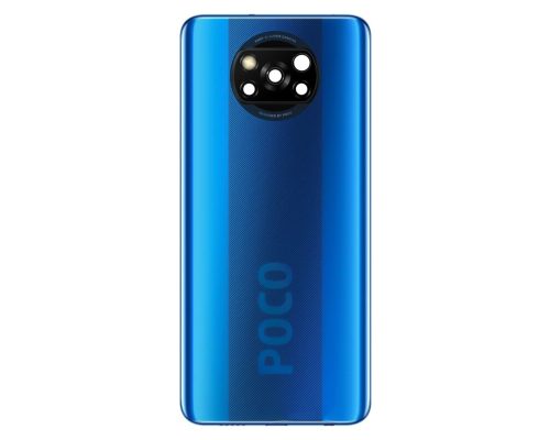 Задня кришка Xiaomi Poco X3 blue (Original China) PLS-00-00076984
