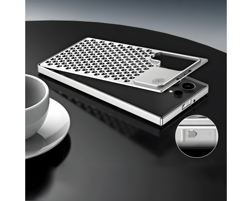 Чохол Aluminium Case Samsung S921 Galaxy S24 silver PLS-00-00120929