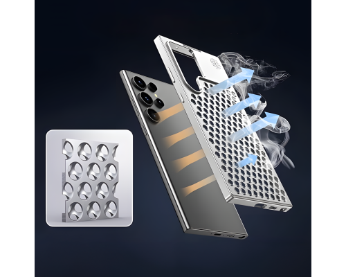 Чохол Aluminium Case Samsung S921 Galaxy S24 silver PLS-00-00120929