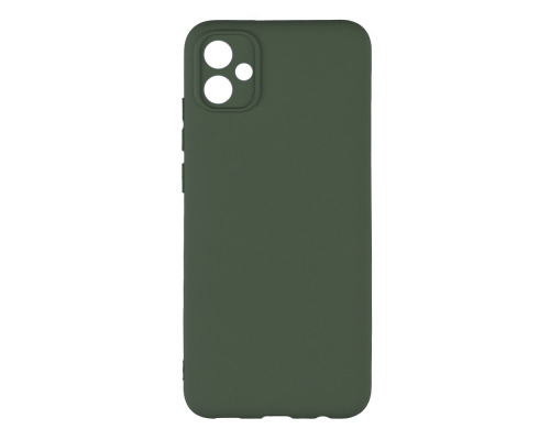 Чохол Silicone Cover Full Camera Samsung A042 Galaxy A04e dark green PLS-00-00116008
