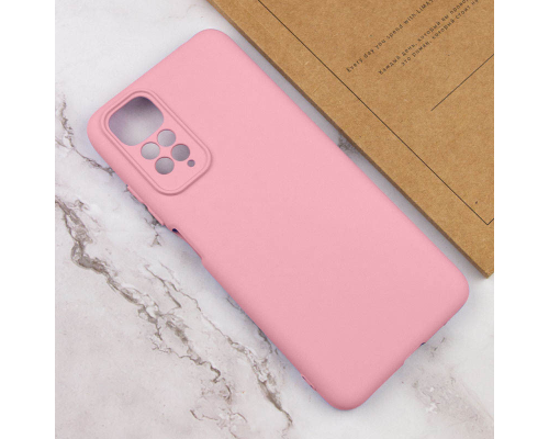Чохол Silicone Cover Full Camera Xiaomi Redmi Note 11 pink PLS-00-00122146