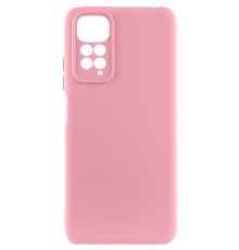 Чохол Silicone Cover Full Camera Xiaomi Redmi Note 11 pink PLS-00-00122146