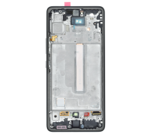 Дисплей Samsung A536 Galaxy A53 (2022) з сенсором та рамкою black (Original Refurbished) PLS-00-00122353